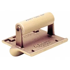 Kraft Tool Cf305 Concrete Groover, Bronze/Wood, 1/4 Radius