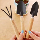 3 Mini Garden Shovel Set Lightweight Durable Weeding Tools For Gardening