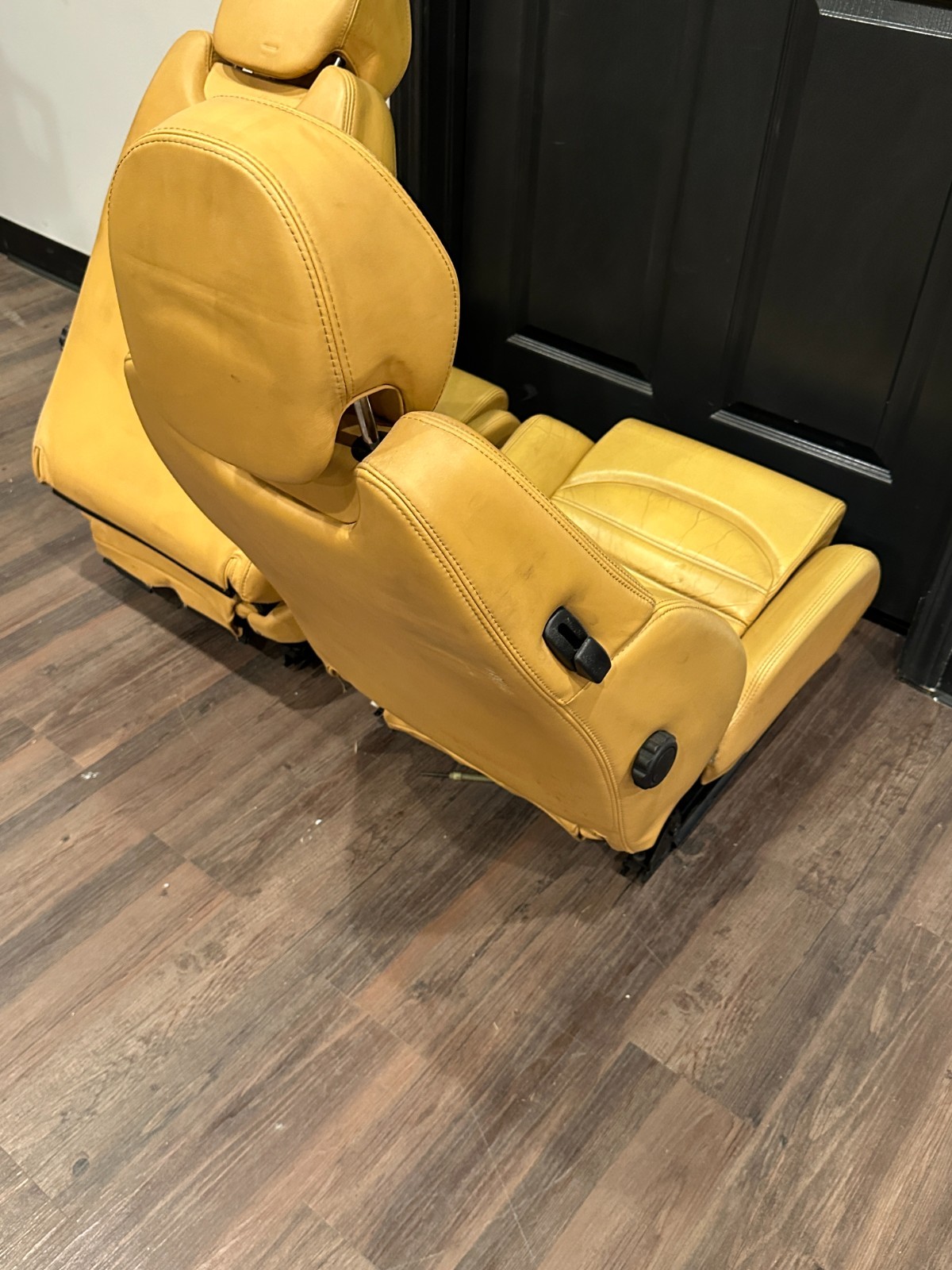 FERRARI 360 FRONT LEFT RIGHT BEIGE TAN SEATS OEM *NORMAL WEAR 6-8,10-12*