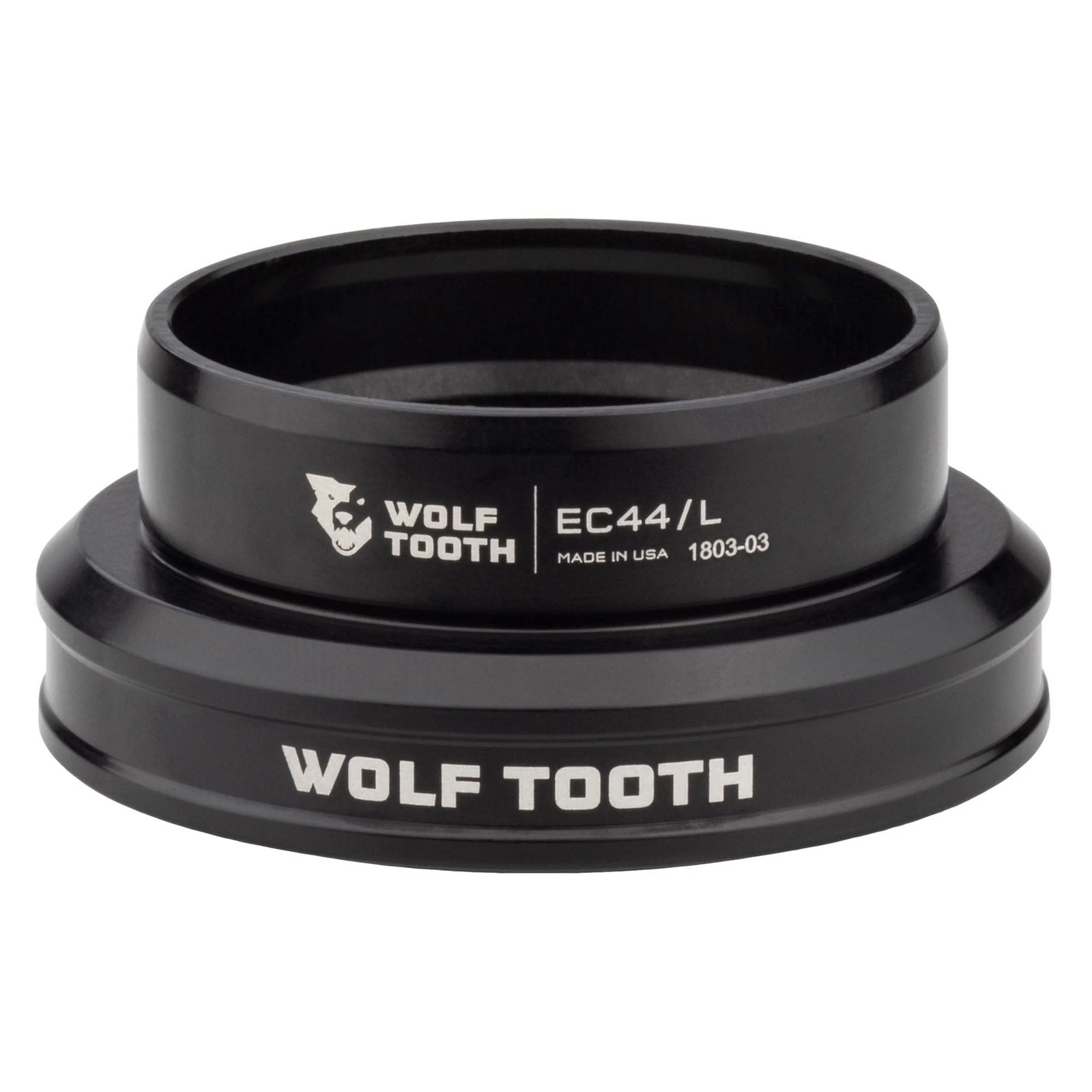 Гарнитура из черного алюминия Wolf Tooth EC4440 с черными оксидными подшипниками и уплотнением 8390₽