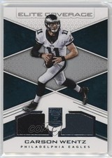 2017 Donruss Elite Elite Coverage Carson Wentz #6 11z5
