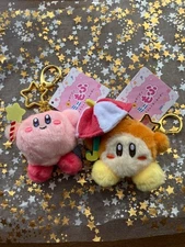 Kirby's Dream Land Mini Mofu Mascot Key Chain 2 Pieces Waddle Dee