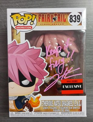 Signed Etherious Natsu Dragneel (E.N.D) Funko Pop 839