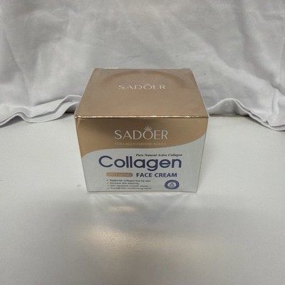 SADOER Collagen Anti Aging Face Cream 1 Pack | Brighten, Hydrate, Smooth Fine Li