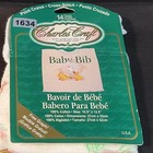 Charles Craft Deluxe Baby Bib Cross Stitch 14-Count Border 100% Cotton — photo 3