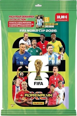 Panini Adrenalyn XL FIFA World Cup Sammelkarten Sammlung 2026 Startpackung