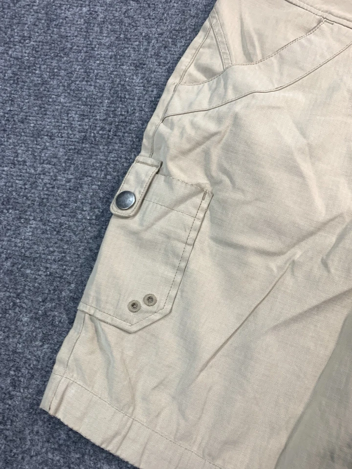 Pantalones Cortos REI Mujer Talla 6 Beige Carga Senderismo Camping Foto 4 de 4