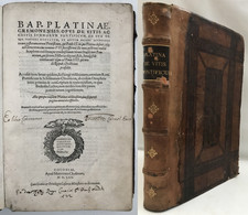 1562 Platina LIVES & DEEDS OF SUPREME PONTIFFS Leaders Papacy History Church