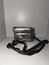 JVC GR-D Camcorder 34x Optical Zoom MiniDV SD LCD Screen Wide Silver Black