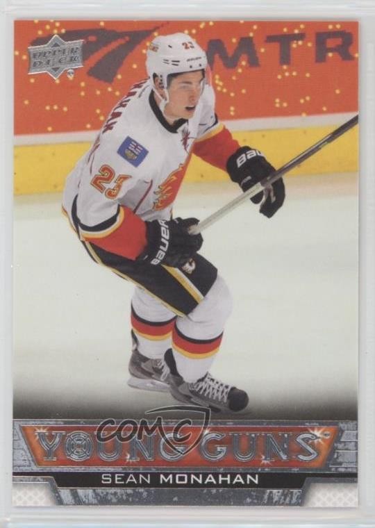 2013-14 Upper Deck Young Guns Sean Monahan #242 0o5t