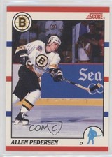 1990-91 Score Bilingual Allen Pedersen #181 q7c