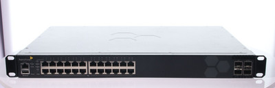 Aerohive SR2024P 28-Port Gigabit Ethernet POE Switch AH-SR2024P w/ AC Adapter