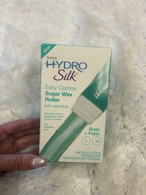 Hydro Silk Easy Control Sugar Wax Roller with Calendula 5.1 oz Body + Pubic NEW