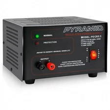 PYRAMID 13.8V AC/DC Regulated 10Amp Power Supply PS12KX