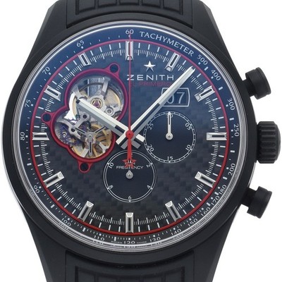 ZENITH Chronomaster El Primero Brit Uhr 45mm 24.2160.4063/28.R515 Keramik...