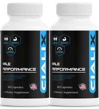Cialix Capsules, Official Performance Supplement Pills for Men (2 Pack)