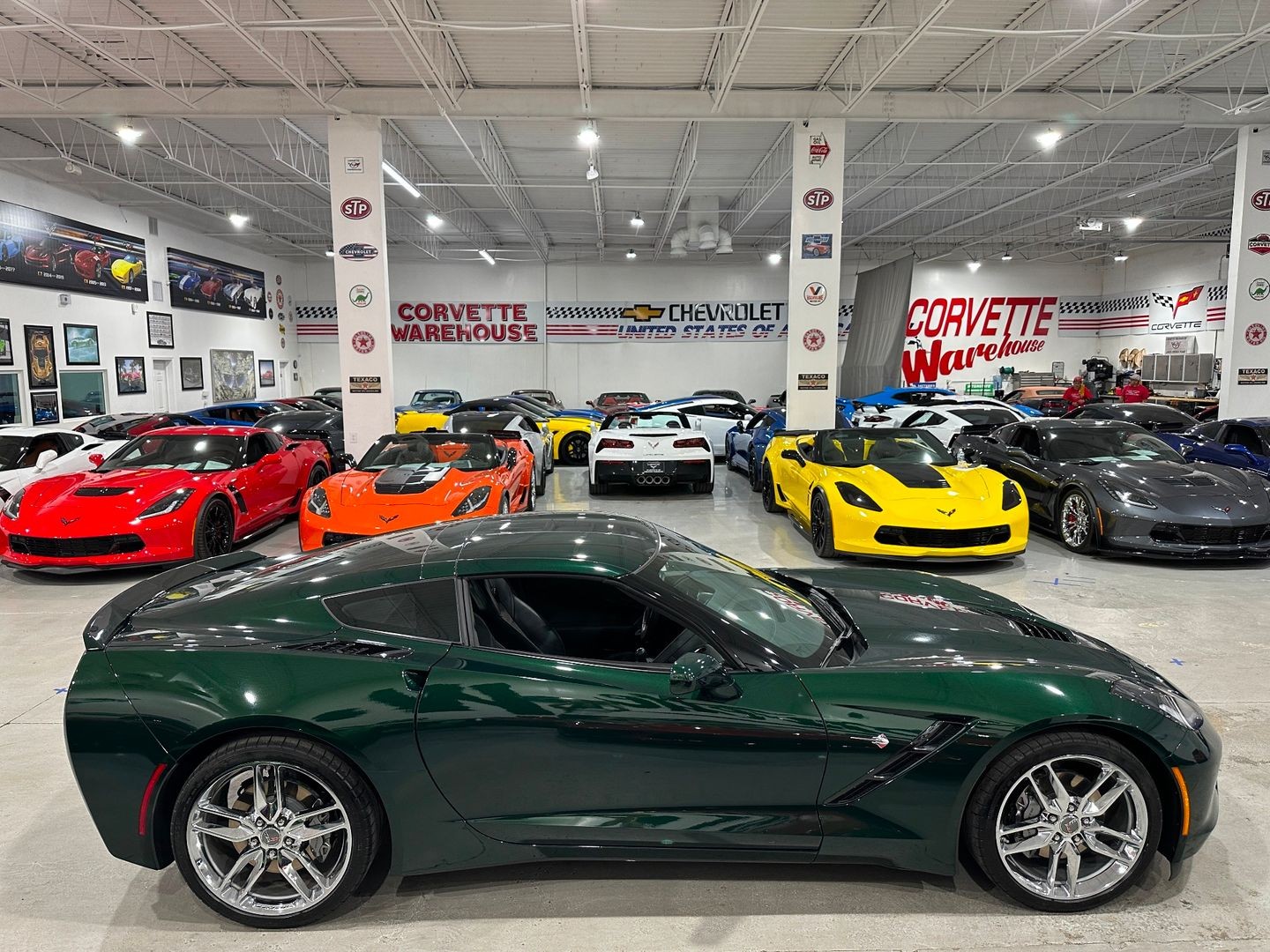 2014 [G7J] Lime Rock Green Metallic Chevrolet Corvette   | C7 Corvette Photo 6