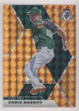 2021 Panini Mosaic Reactive Orange Mosaic Prizm Chris Bassitt #95 07rd