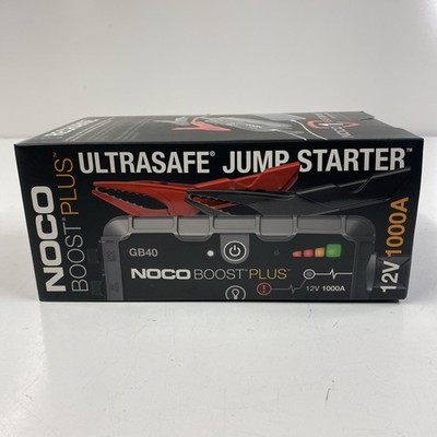 NOCO Boost Plus GB40 12v 1000A UltraSafe Portable Lithium Battery Jump Starter
