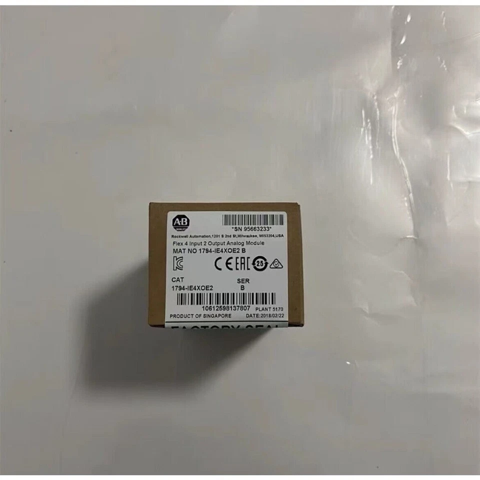 New Factory Seal 1794-IE4XOE2 Flex 4 Input 2 Output Analog Module ! AB - Image 2 of 4