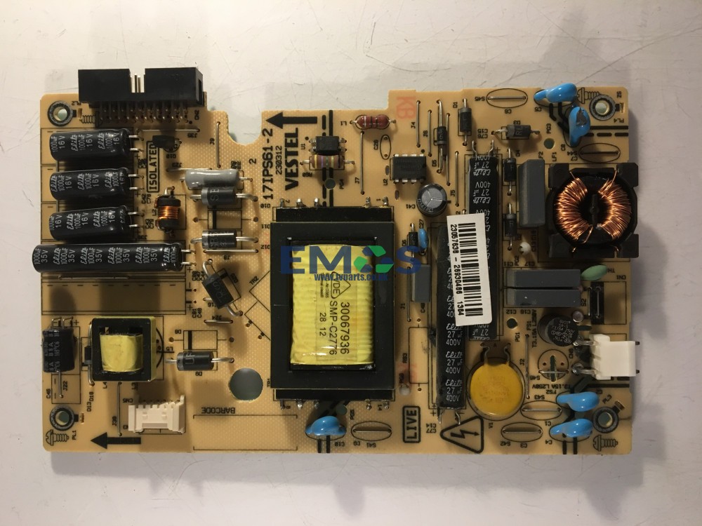 23045285 POWER SUPPLY FOR CELCUS LED22S913FHD (17IPS61-2)