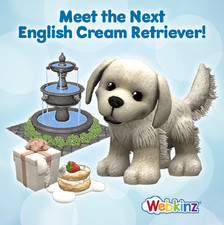Webkinz NEXT English Cream Retriever 2026 Virtual Code Only