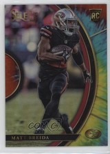 2017 Panini Select Concourse Tie-Dye Prizm 25/25 Matt Breida #9 6w8