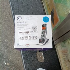 BT 4600 Cordless Phones with Big Buttons Silver - Twin - Latest Model
