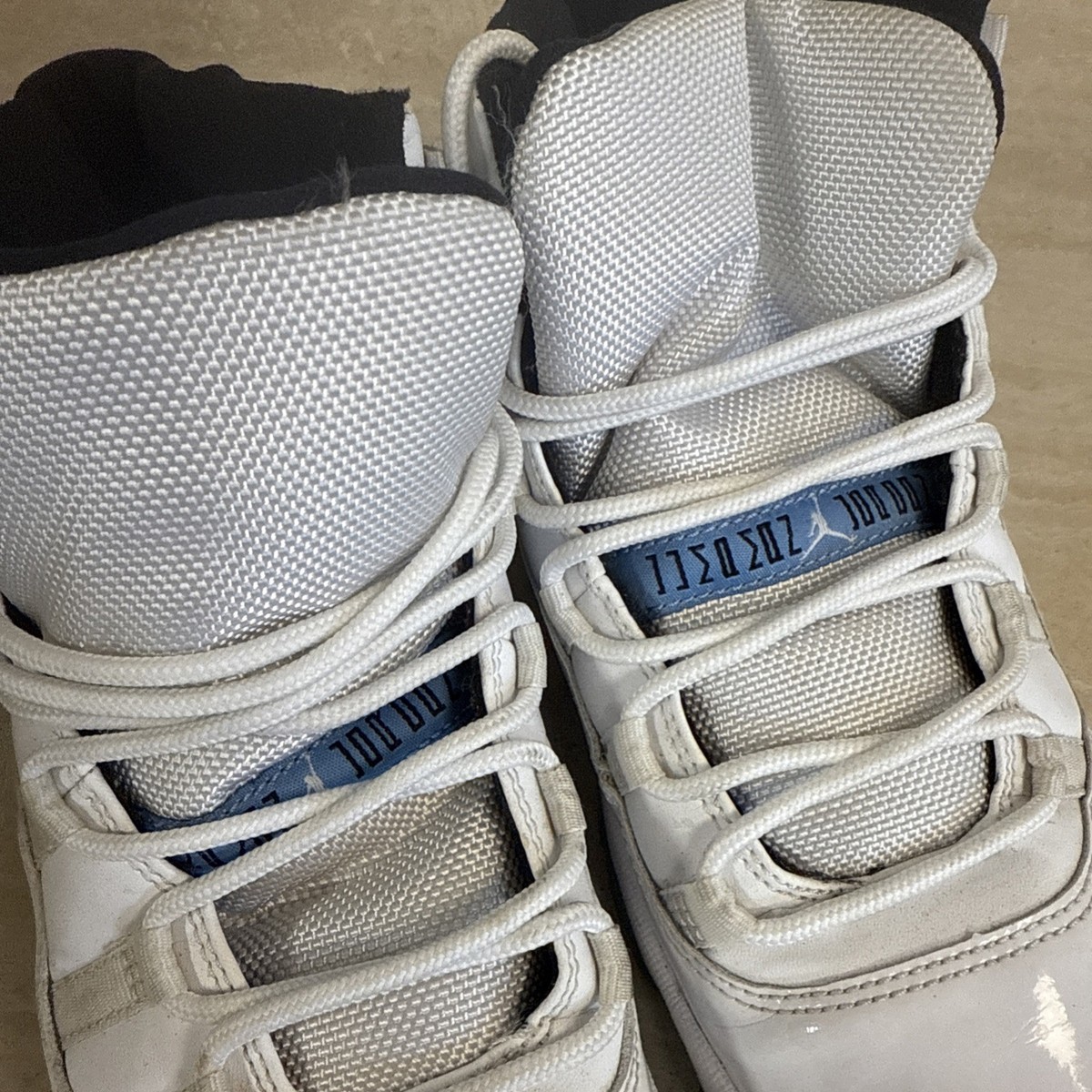 Jordan 11 Retro High Legend Blue Columbia Size 5.5Y | eBay
