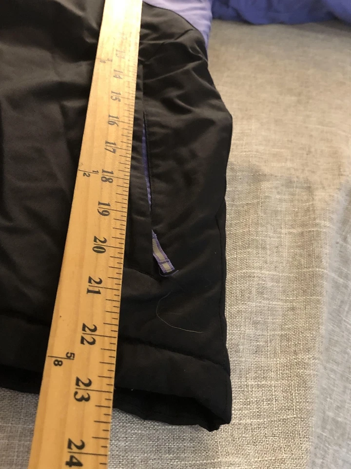 Columbia 青少年夹克中号 10/12 紫色连帽未成年羊毛衬里 SG4269 — 第 4/4 张图片