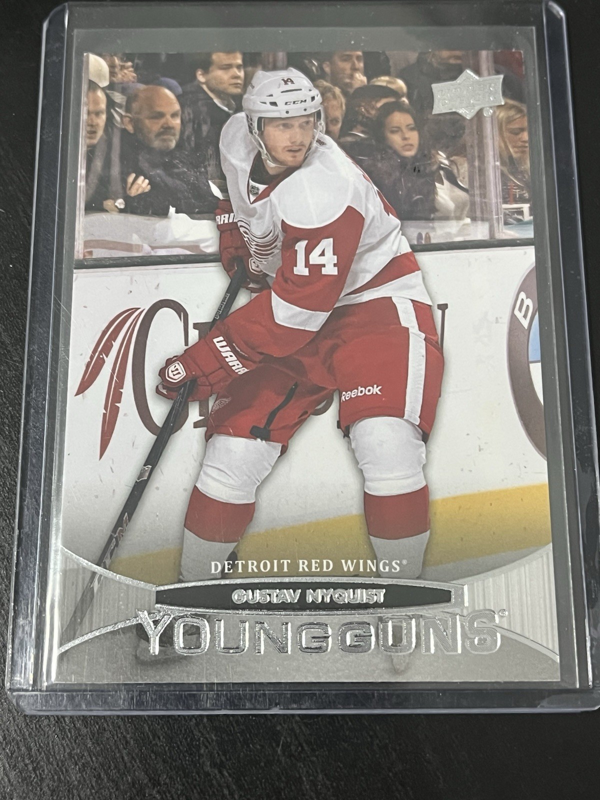 11/12 UPPER DECK GUSTAV NYQUIST YOUNG GUNS ROOKIE RC YG SP #468 UD