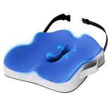 Memory Foam Seat Cushion for Truck Driver, Long Driving, Sciatica X-Large