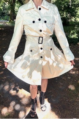 Mantelkleid/Kurzmantel von Apart Gr36 wie neu, viele Details beige NP90 Euro