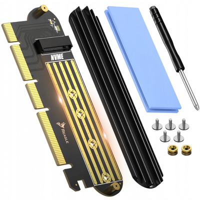 REAGLE M.2 M2 NVMe SSD zu PCI-Express PCIe x16 Adapter Karte Konverter M M+B Key