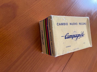 SCHALTWERK HINTEN NEUF CAMPAGNOLO NR PATENT 77 NOS NEU RECORD REAR DERAILLEUR