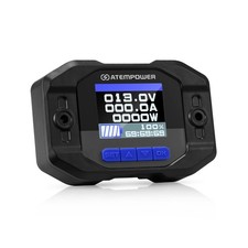 ATEM POWER 12V 500A Battery Monitor with Shunt Wire 12V Battery High Low Volt...