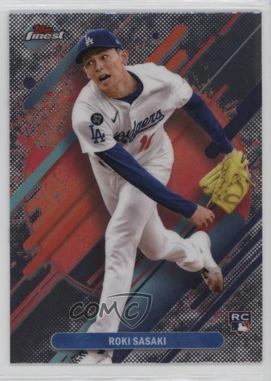 2025 Topps Finest Rare Roki Sasaki #288 Rookie RC