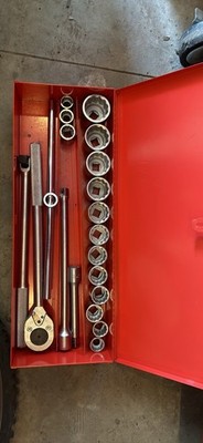 PROTO Socket Wrench Set: 3/4 in Drive, 20 Piece, 12-Point, SAE, 7/8 in to 2 in