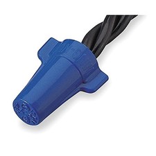 Ideal 30-854 Wing-Nut Wire Connectors 454, Blue Pack of 10000 