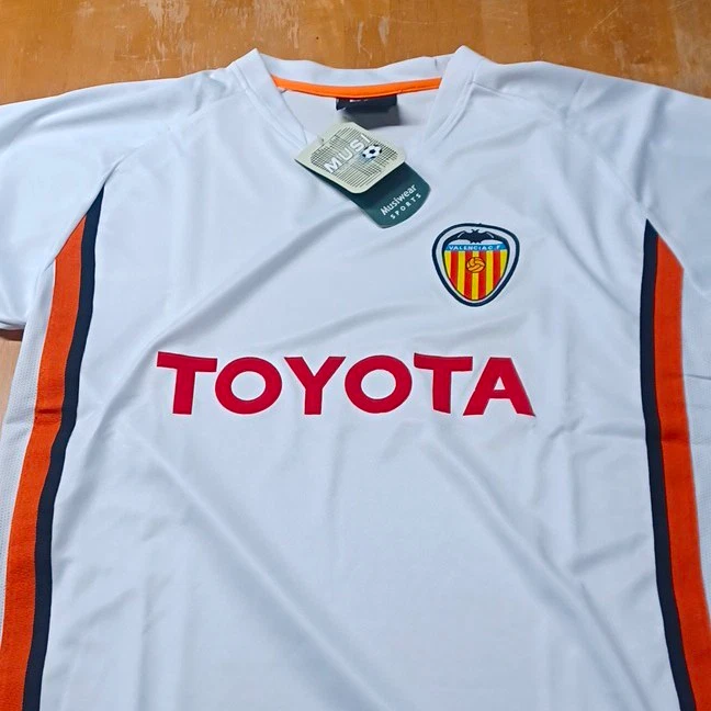 Preços baixos em Valencia Branco Clube Internacional Camisas de