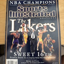 Sports Illustrated 2010 Los Angeles Lakers NBA Championship commemorative Issue