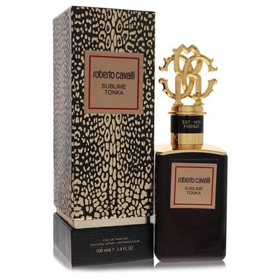 Roberto Cavalli Gold Sublime Tonka by Roberto Cavalli Eau De Parfum Spray 3.4...