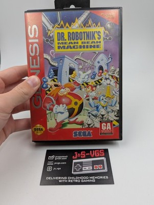 Sega Genesis Dr. Robotnik s Mean Bean Machine w/ Case No Manual Tested
