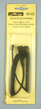 Metz Spiral Syncro Cord 60-52 PC Cord NOS 093