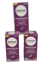 Centrum MENOPAUSE SUPPORT For All Stage Of Menopause 28 TABS 3 PACK EXP :04/2026