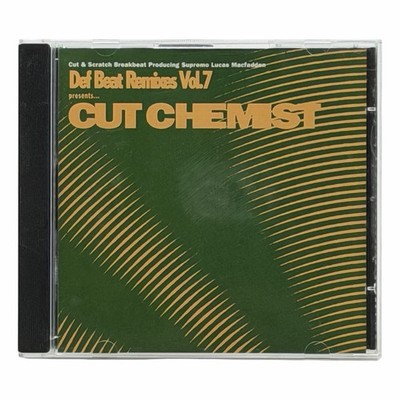 Cut Chemist - Def Beat Remixes Vol. 7 (CD, 2006) Electronic Hip-Hop Breaks