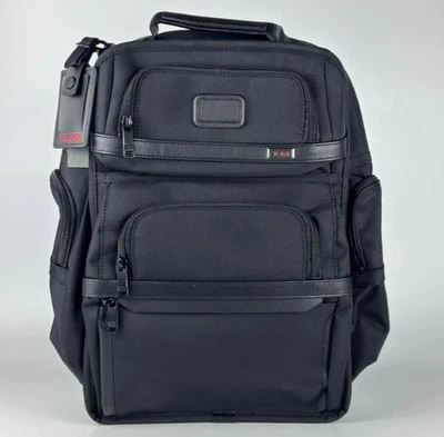 Tumi Alpha 3 Black Backpack 2603578D3 New Business Travel Backpack