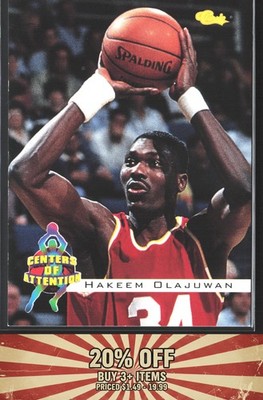 1994 Classic Draft #70a Hakeem Olajuwon Houston Rockets