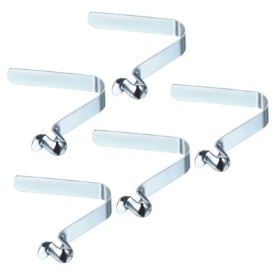 9,5 x 8 mm Kajak Schaufel 5er Set Druckknopf Feder Spindel für Markise Zelt blau