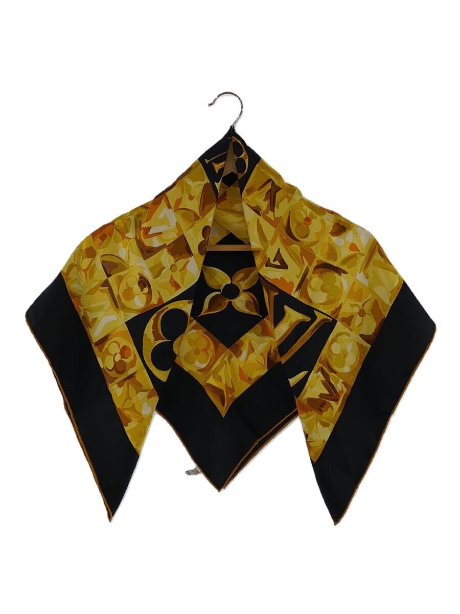 Louis Vuitton Yellow Silk Scarf for Women Luxury Fashion Accessory  